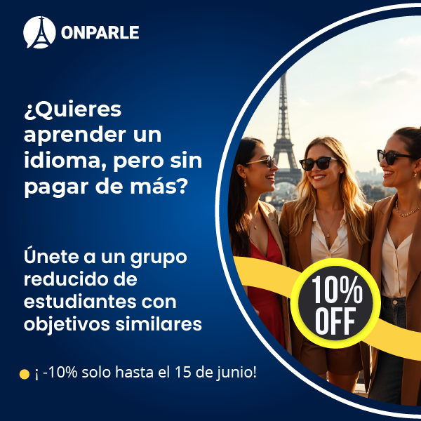 CURSO DE FRANCÉS TOTALMENTE PERSONALIZADO