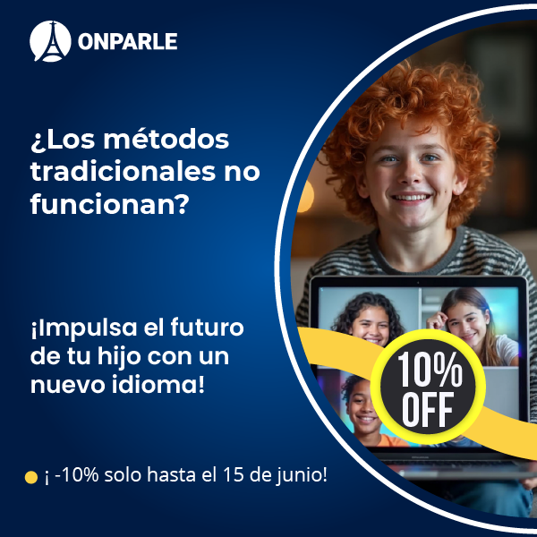 CURSO DE FRANCÉS PARA NIÑOS (3 A 9 AÑOS)